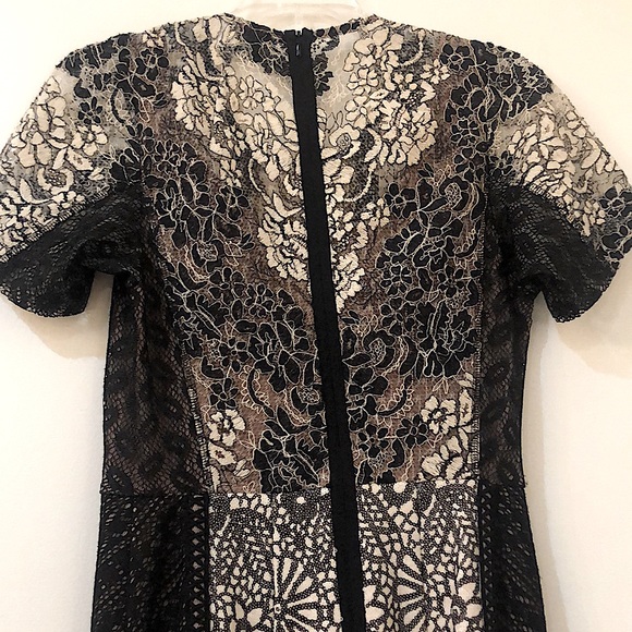 Byron Lars Lace Melange Dress - Picture 8 of 9
